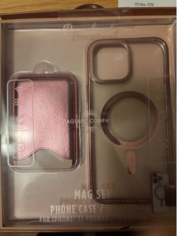 Phone case with magnet wallet