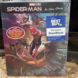 Spider-Man No Way Home 4K Steelbook