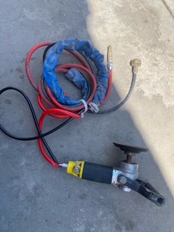 Air/ water sander for Granite