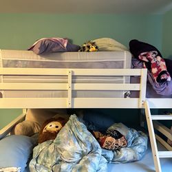 Top Bunk Bed + Mattress 