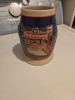 1999 Ferret Takes Charge Budweiser Stein