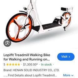 Electric Walking Treadmill Bike Lopifit 
