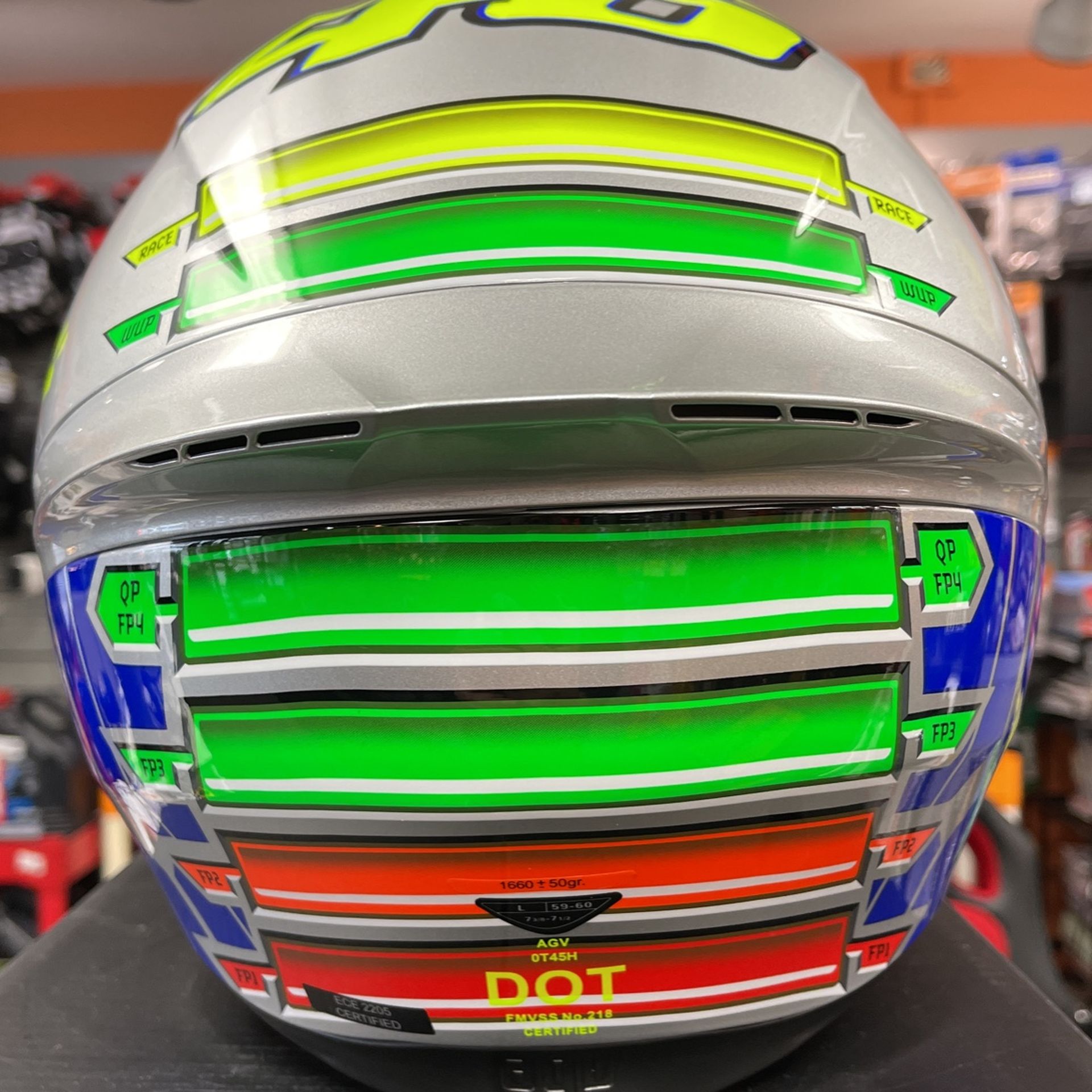 AGV K1 Rossi Mugello 2015 Size Large New