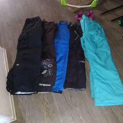 Kids Snow Clothes Bibs And Snowboarding Pants Prices Range From 20 To 35 All In Brand New Condition