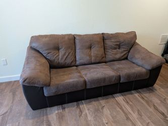 Brown couch