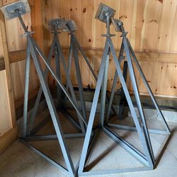 Galvanized Jack Stands