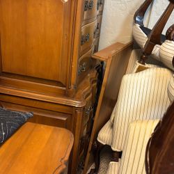 Dresser High Boy French Provincial 
