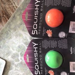 New Squishy  Rebound  Ball,  $6