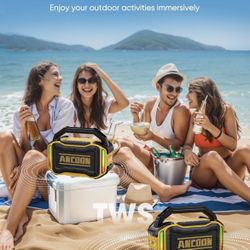 Speakers Bluetooth Wireless: 80W(Peak) Loud Speaker with Bass