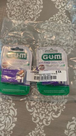 New!  15 Pk Mint Ortho Pre Cut Wax