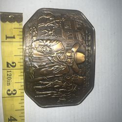 Jesse James Commemorative 1982 belt buckle Historic Providence Mint