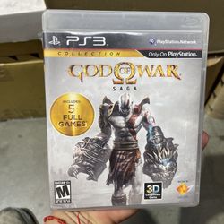 God of War Saga Collection (Sony Playstation 3, 2012) PS3 No Manual