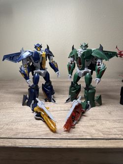 Transformers Prime Voyager Class Skyquake & Dreadwing - Complete Pair - Excellent Condition