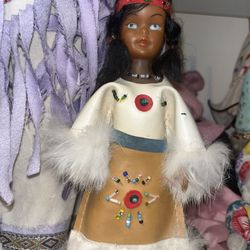 Mini Native American Doll
