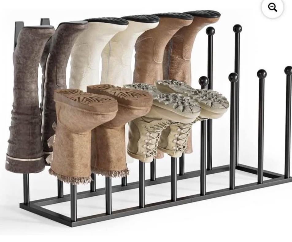 New in it's box czyyul Boot Rack Organizer Tall Boots White Boot Storage Organizer Tall Boots for C