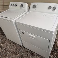 WASHER AND DRYER SET WHIRLPOOL LAUNDRY 