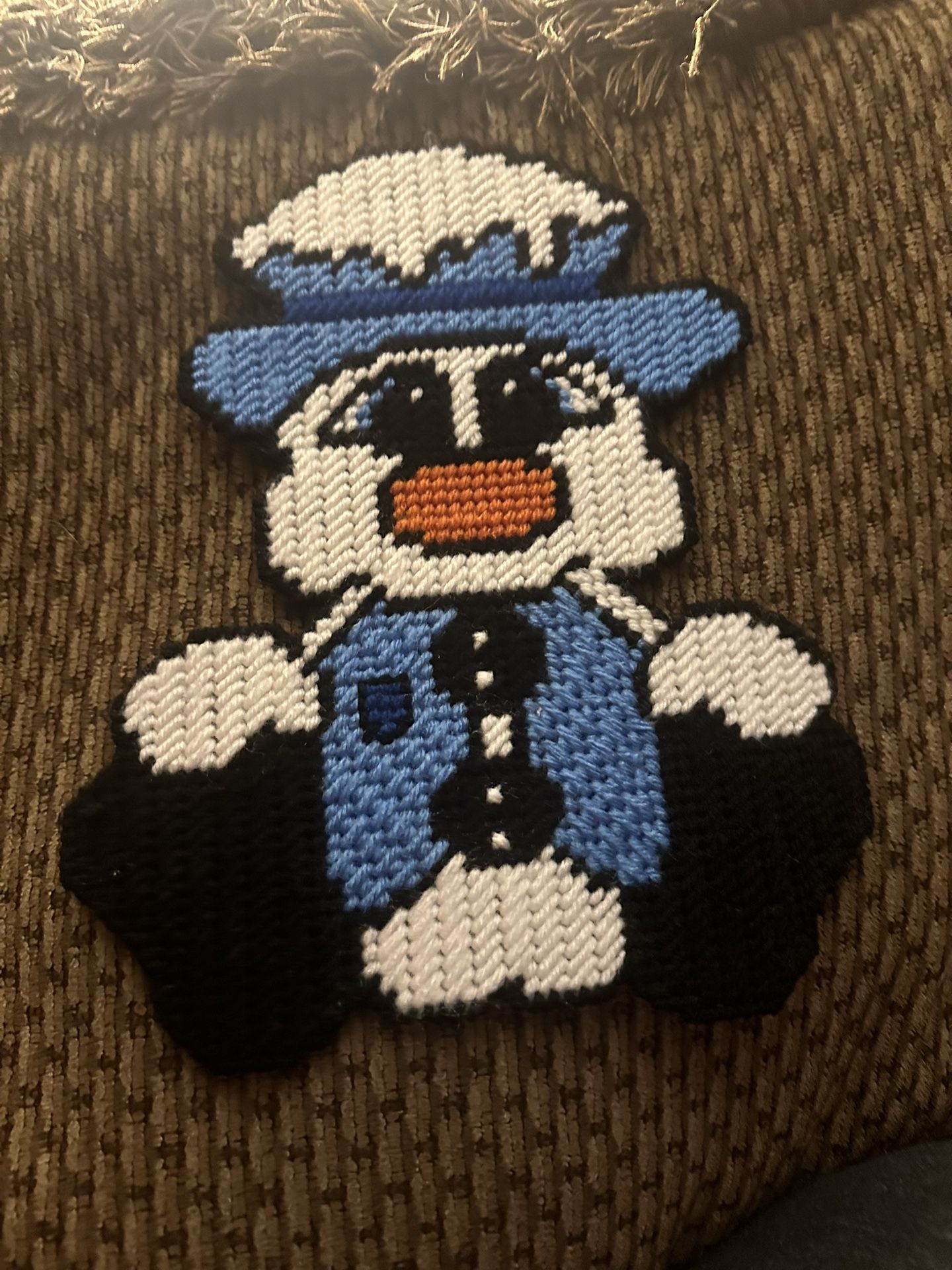 Handmade Snowman Magnet
