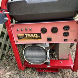 Generac 7550watt Generator