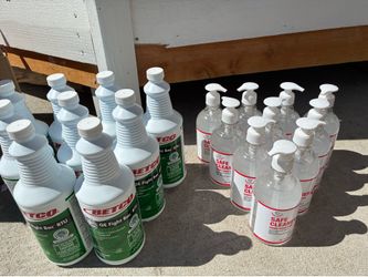 Cleaning supplies all for 10$