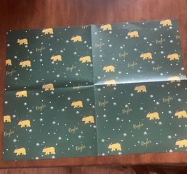 Baylor University Christmas Wrapping Paper