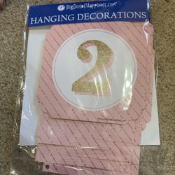 2nd Birthday Decorations