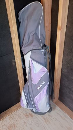 Golf bag and clubs