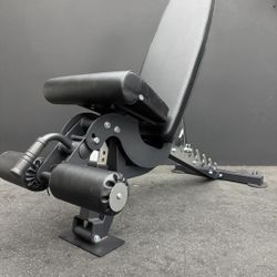 NEW COMMERCIAL ADJUSTABLE EXERCISE BENCH - FREE DELIVERY 