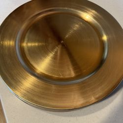 Gold Charger Plates