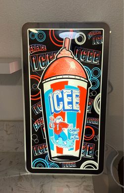 Vintage ICEE light
