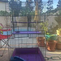 Animal Cage On Wheels