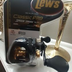 Lews Classic Pro Speed Spool CP1SH Baitcast Fishing Reel