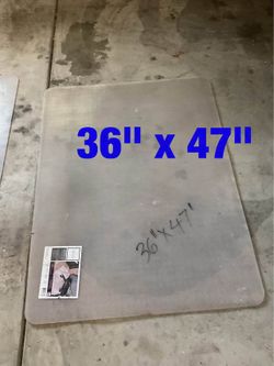 Office  chair  mat  -  $10  each