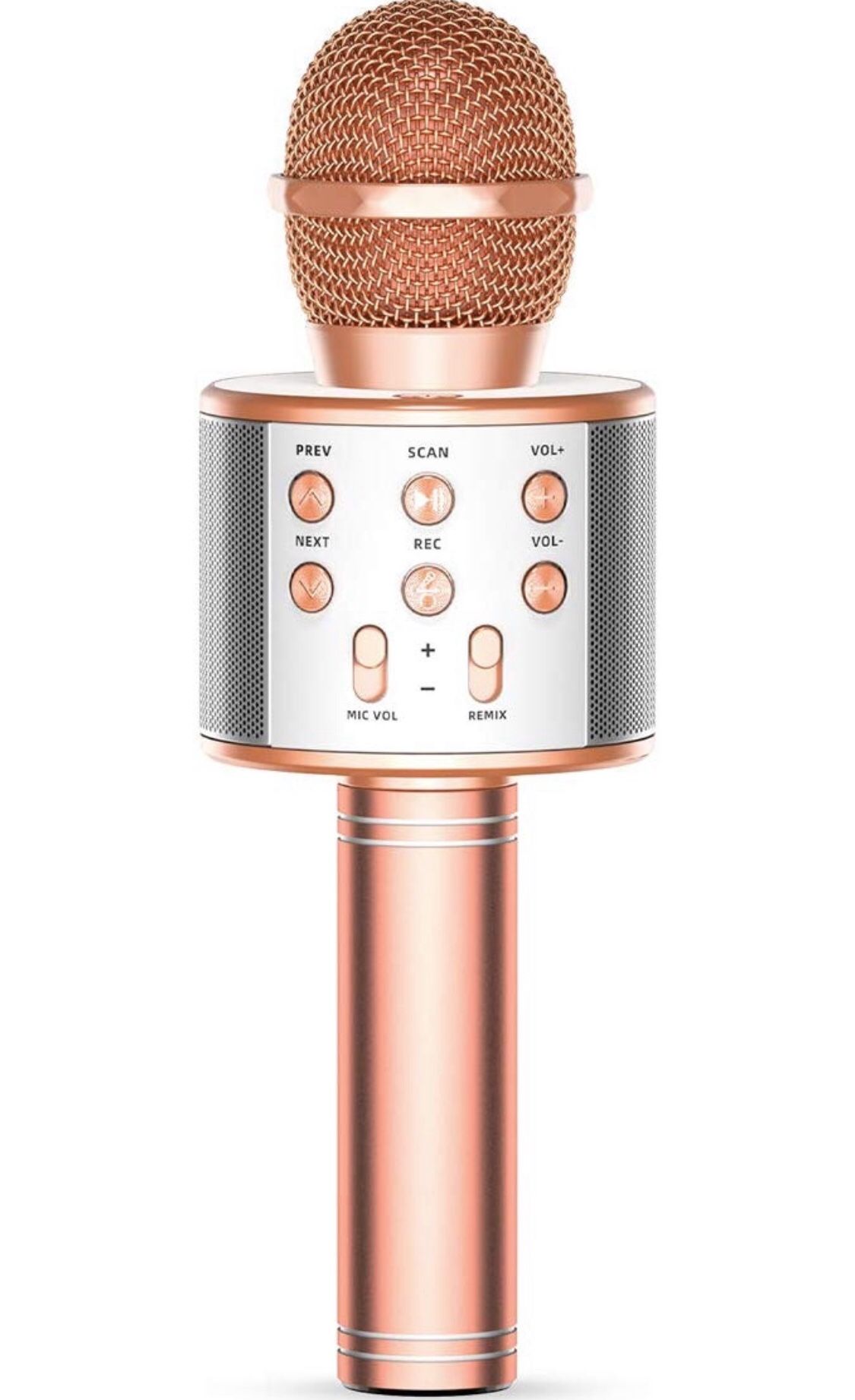 TRONICMASTER Wireless Karaoke Microphone Bluetooth, 3 in 1 Wireless Portable Handheld Mic Karaoke Machine for Christmas Home Birthday Party, Voice Di