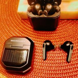 Solar Powered Bluetooth Earbuds