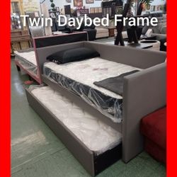 🥰 Twin Daybed Frame With Trundle 