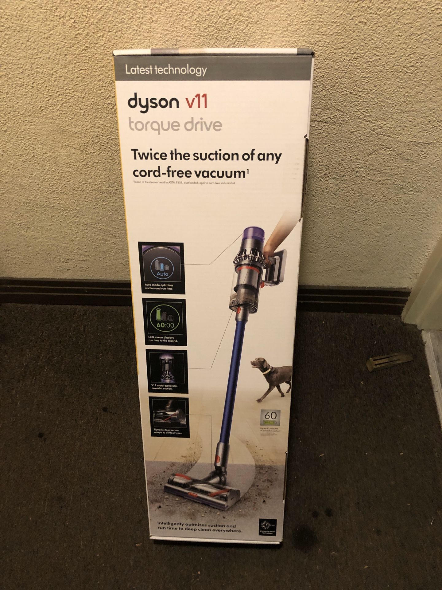 Dyson vacuum V 11 torque drive