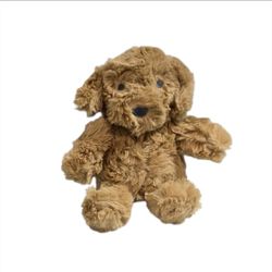 Cloud Island Brown Golden Doodle Stuffed Plush Puppy Dog Animal Rattle Target 8"