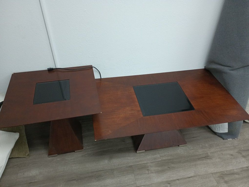 Matching Coffee Table And End Table 