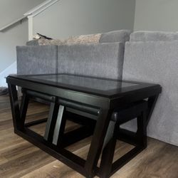 Ashley® Kelton 3-Piece Espresso Coffee Table Set