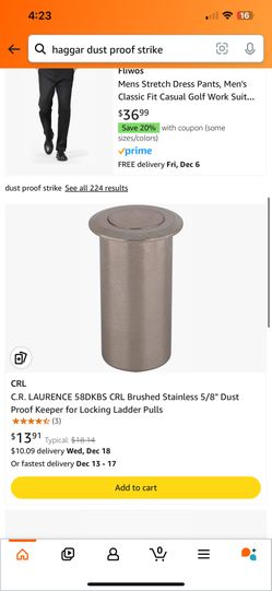 Dust Proof Strikes - Hagar 236W