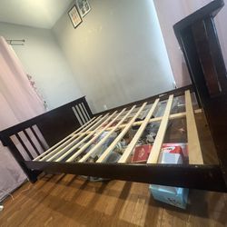Queen bed frame