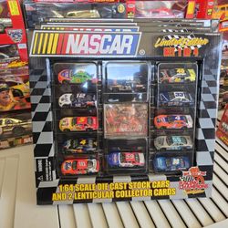 Complete Set NASCAR cars 10 Year Anniversary  1999