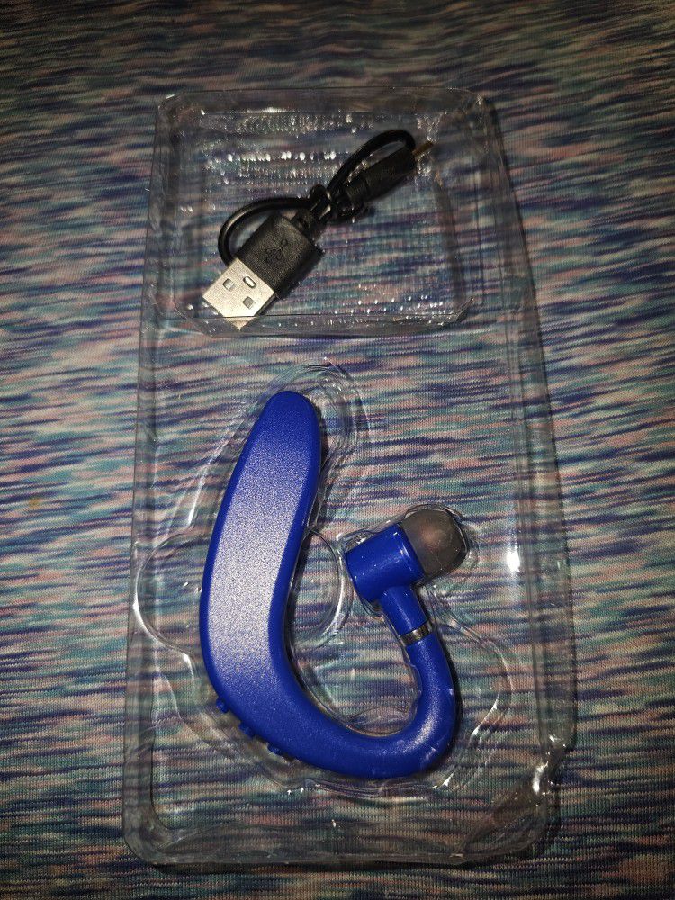 Headphone Bluetooth blue
