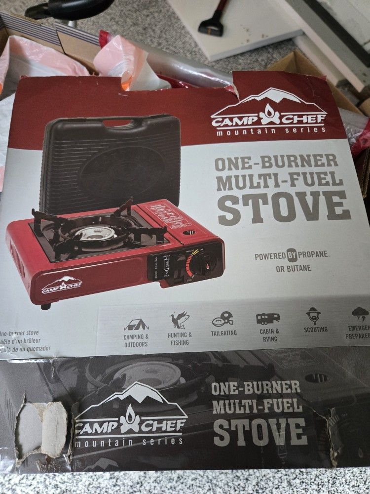 One Burner Multi Fuel Camping Stove