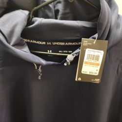 New Under Armour Hoodie New Navy Blue Sorry Pics Are Oversaturated 3xl Size 