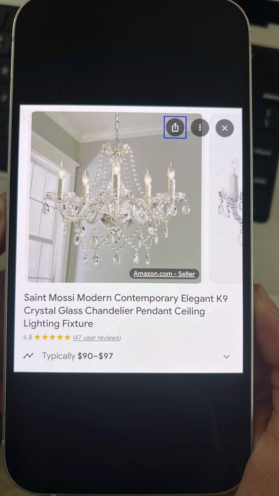 Saint Mossi New Chandelier I’m Box