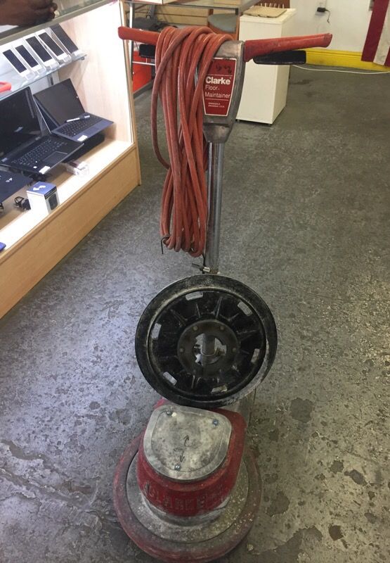 Clarke 1700 Wet Floor Maintainer Polisher Buffer 17 For