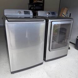 Samsung Washer And Dryer Set 
