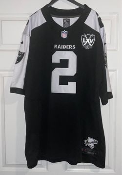 Ashton Jeanty #2 LasVegas Raiders Color Rush Jersey Vapor Stitched Dual Patches Black /White Limited Edition Adult Men’s size XXL New with tags