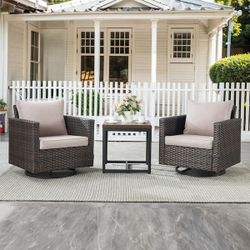 Patio furniture set patio sofa set patio swivel rocking chairs high quality outdoor rocking chairs brand new in the box 🆕🛺🚎🆕